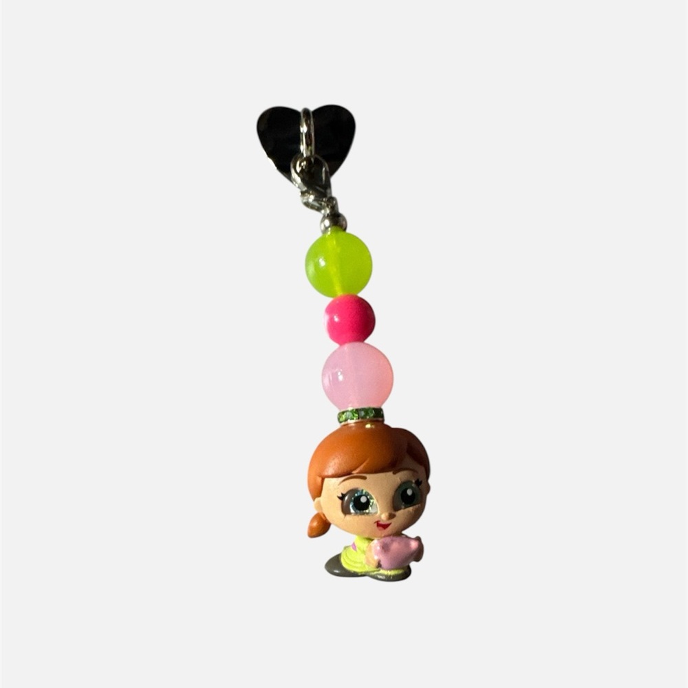 Colorful Beaded Anna  of phone charm